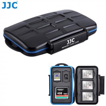 JJC Waterproof Hard Shell Memory Card Case