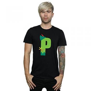 Camisa de Hombre Disney Alfabeto P por Peter Pan