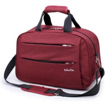 Men's Gray Shoulder Bag for Travel