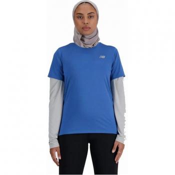 Camiseta de Tirantes New Balance Sport Essentials Azul Mujer