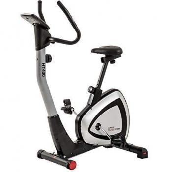 Heimtrainer MOTIVE FITNESS BY U.N.O. HT 400 (mit/ohne Unterlegmatte) Fahrradtrainer Gr. ohne Unterlegmatte, grau (weiß, grau)