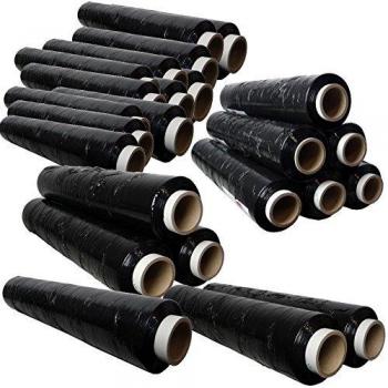 Stretchfolie, 17µm, 0,5 x 300m, schwarz
