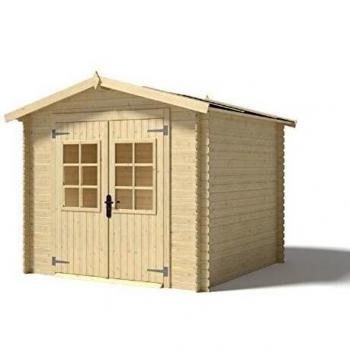 Casetta in Legno Viola 246x300x220H Senza Pavimento