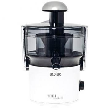 Licuadora Compacta Solac LC6205 Fruit Cocktail, 350W, con 2 Velocidades + Pulse, Filtro de Acero Inoxidable, Desmontable y Depósito de Pulpa de 0.4L