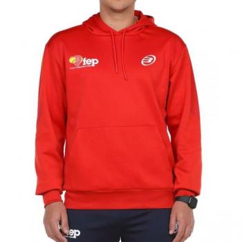 Felpa Bullpadel Enrio Rosso per Uomo