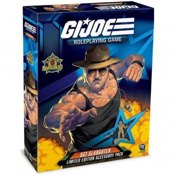 G.I. JOE RPG Edición Limitada Paquete de Accesorios Sgt Slaughter