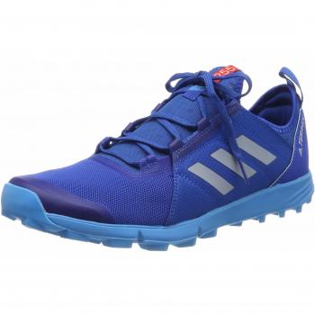 Adidas Terrex Agravic Speed Trail Running Shoes Homme, Multicolore (Blue Beauty/Grey Two F17/Shock Cyan Bc0377) 44 EU