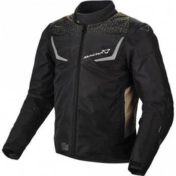 Chaleco Protectora Macna Durago Moto Negra Marrón S