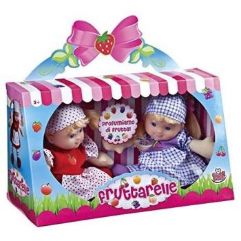 Confezione Due Bambole Morbide 30 cm
