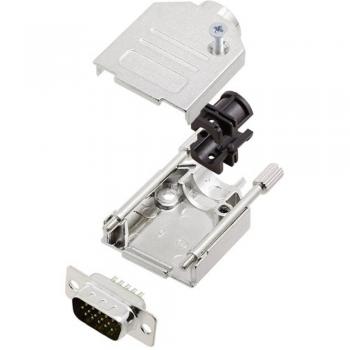 Amphenol D-SUB 15-polig Stecker und Buchse Set