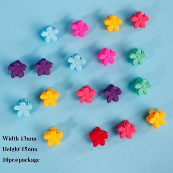 Novedad Infantil: Pinza de Pelo con Flores Pastel