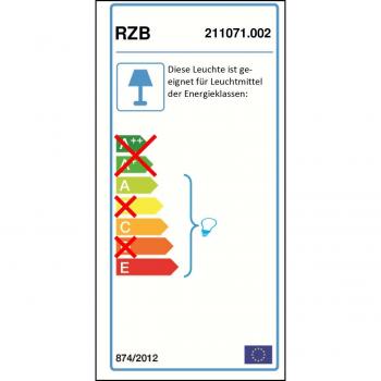 IP43 Opalglas-Deckenleuchte RZB 211071.002