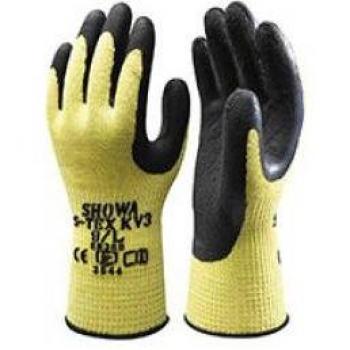 Showa S-Tex KV3 Geel/Zwart Werkhandschoenen Snijbestendig
