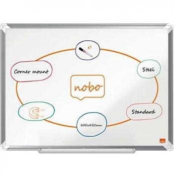 Nobo Premium Plus Pizarra Magnética de Acero Lacado 600x450mm