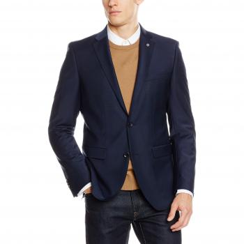 Club of Gents Herren Andy Blazer, Blau, 50 EU