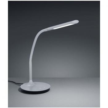 Graue LED Schreibtischlampe mit Touch-Funktion
