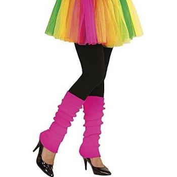 Paio di Scaldamuscoli Rosa Fluorescenti