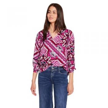 Street One Tunika Bluse, pink, aus softer Viskose