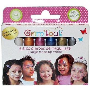 Boîte de 6 crayons de maquillage Jumbo