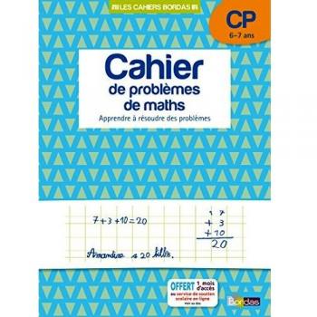 Cahier de problèmes de maths CP
