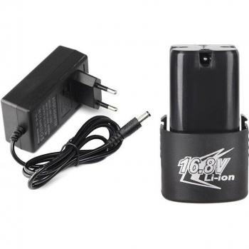Perceuse Électrique Sans Fil 16.8V avec Tournevis Rechargeable