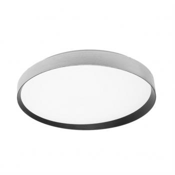 Plafonnier Alora 60W 3000-4200-6500K Argent/Noir