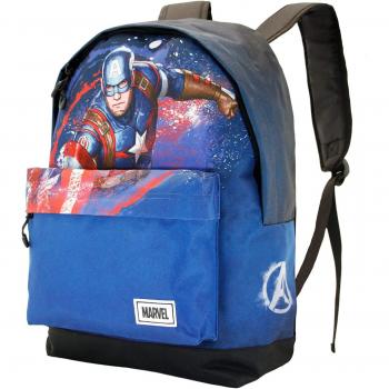 Escudo Mágico: Mochila Cap. América en Color Azul