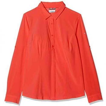 Columbia Chemise Femme Saturday Trail Stretch, Coral Bloom