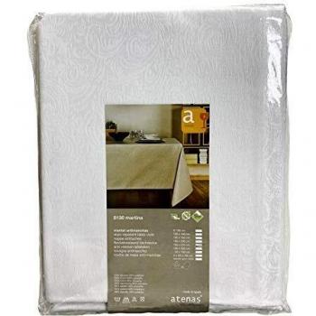 Protection de table anti-tâche Martina Blanc 160