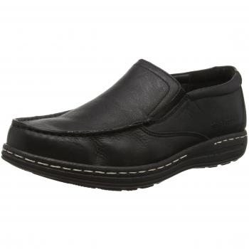 Hush Puppies Men's Black Vicar Victory Loafers