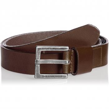 80 cm Brown Leather Belt – G‑Star Duko