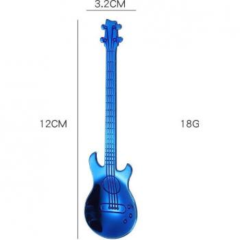 Outil Boisson « Guitare » : Cuillère à Café & Thé en Stainless