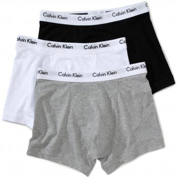 Bóxer Calvin Klein Style Classic negro gris blanco (3 unidades)