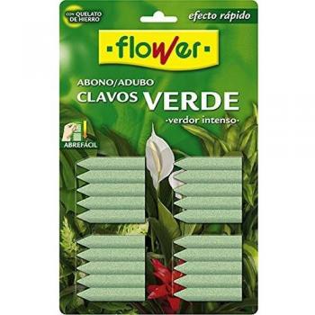 Abono Clavos Verdes Flower 20 Uds