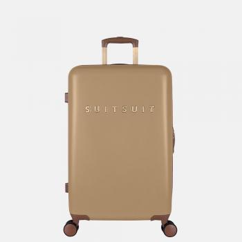 Harde koffer SuitSuit Fab Seventies, 66 cm, cuban sand, trolley, TSA-slot, retro stijl
