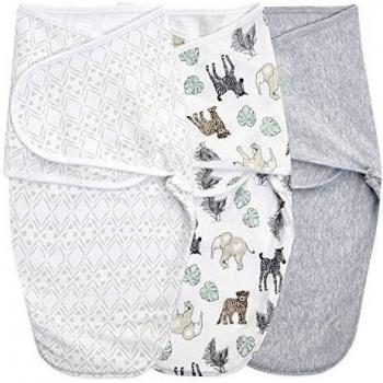 Aden + anais essentials Easy Swaddle™ Wickel-Pucktuch 1,0 TOG 3er-Pack Toile