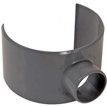 NICOLL MF 90 – Selle en PVC Gris (Ø 125 × 40)
