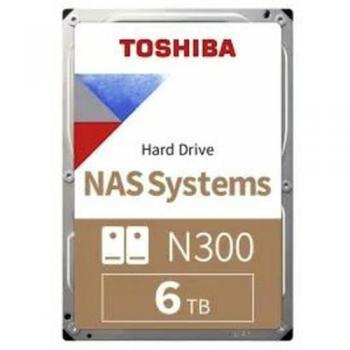 Toshiba N300 6 TB 7200 U/min Bulk‑NAS‑HDD
