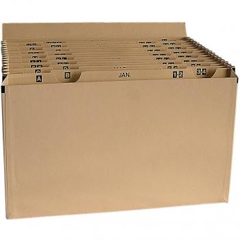 Cathedral Multi-Purpose Manilla Expanding File 16 Pocket NWT7298