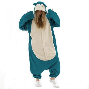 Mono Kigurumi Snorlax 2X: Pijamas de Dibujos Animados
