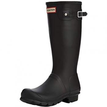 Hunter Original Gloss, Botas de Agua para Niños, Negro, Talla 32 EU