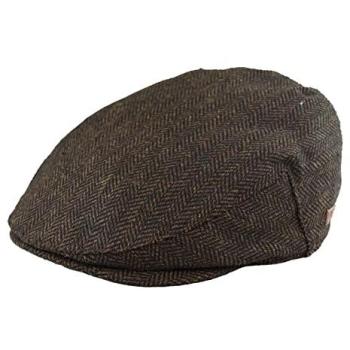 TruClothing Brown Tweed Flat Cap, Vintage 1920s – Size M