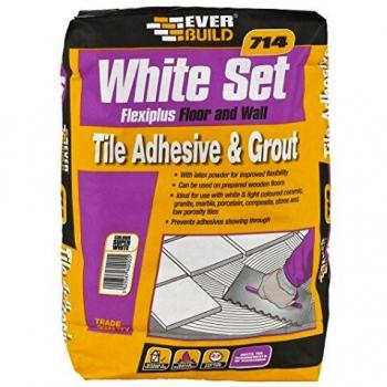 Everbuild WS+ 20kg White Adhesive and Filler Kit