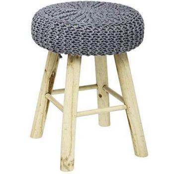 Tabouret design Suzette gris foncé