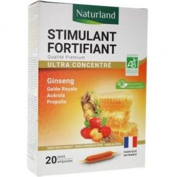 Stimulant Fortifiant bio 20 ampoules de 10ml