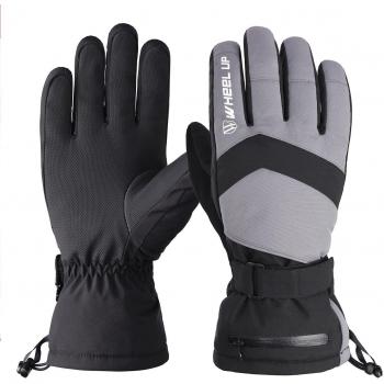 Guantes de esquí con bolsillo y cremallera