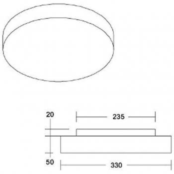 Celtis Mini E27 Ceiling Light