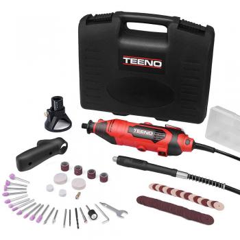TEENO Kit Rotatif 135 W – Outil Polyvalent avec 80 Accessoires