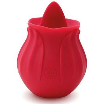 Skins Rose Buddies The Rose Lix Clitoral Massager in Red