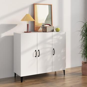 Aparador de madera de ingeniería 90x34x80 cm Mueble de Almacenaje de Salón